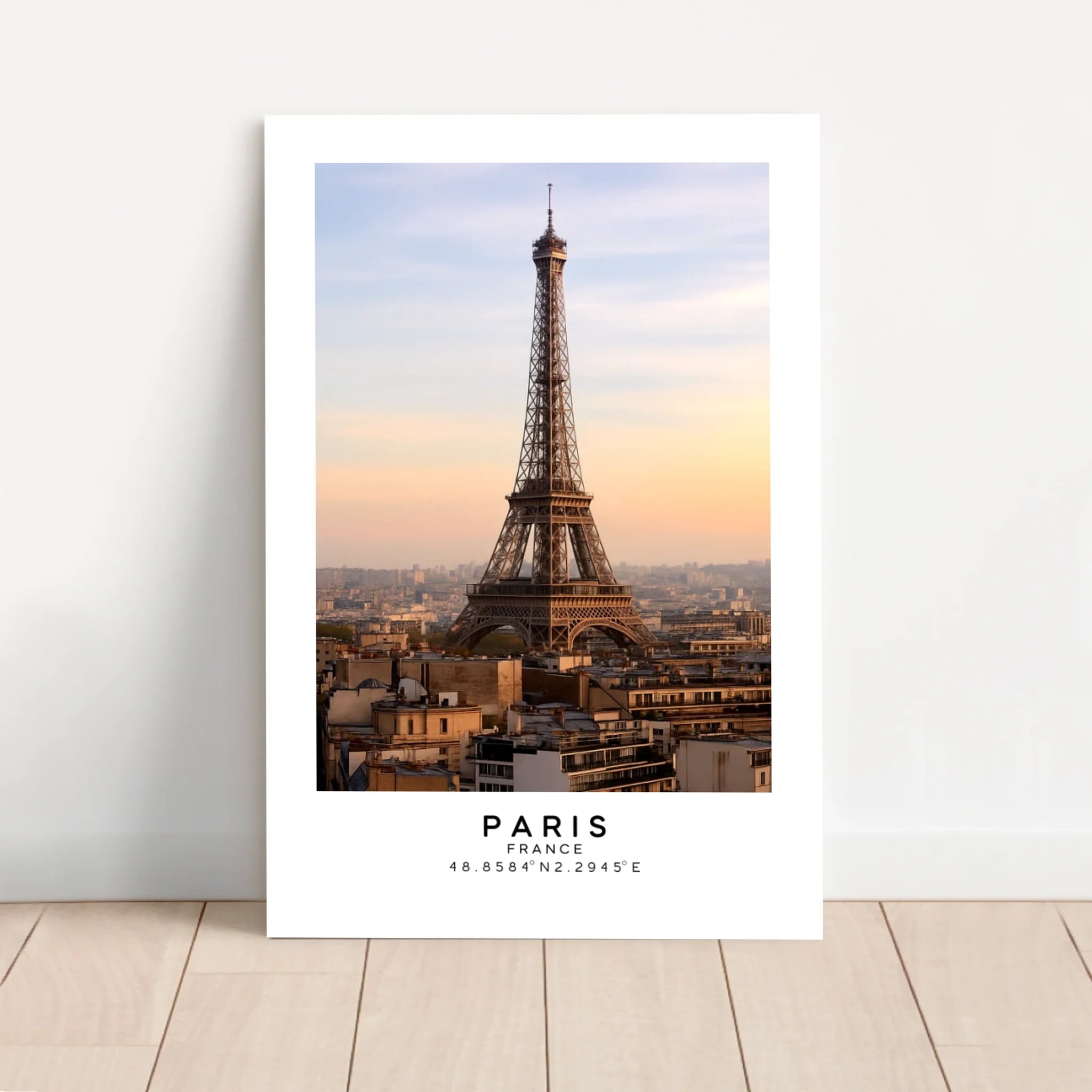 Personalized Canvas – Travel World Landmarks Photograph