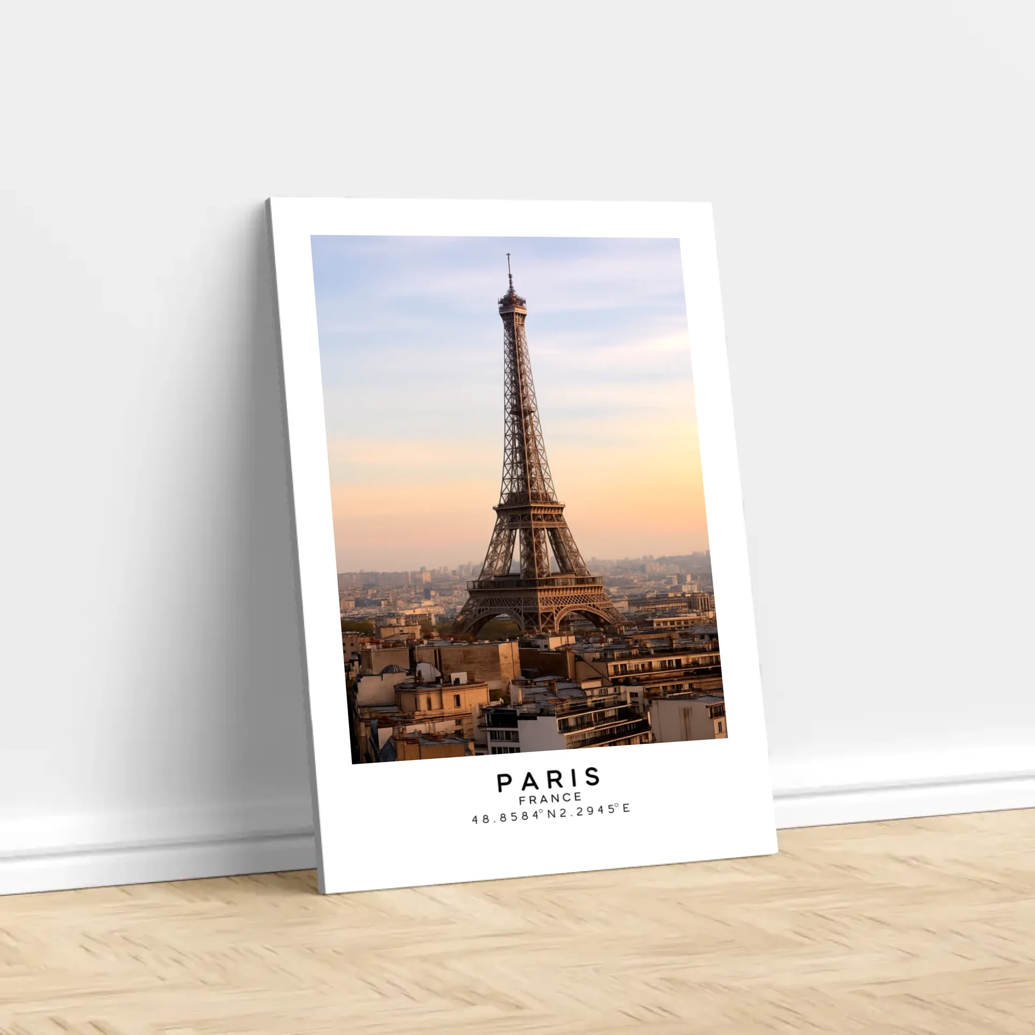 Personalized Canvas – Travel World Landmarks Photograph