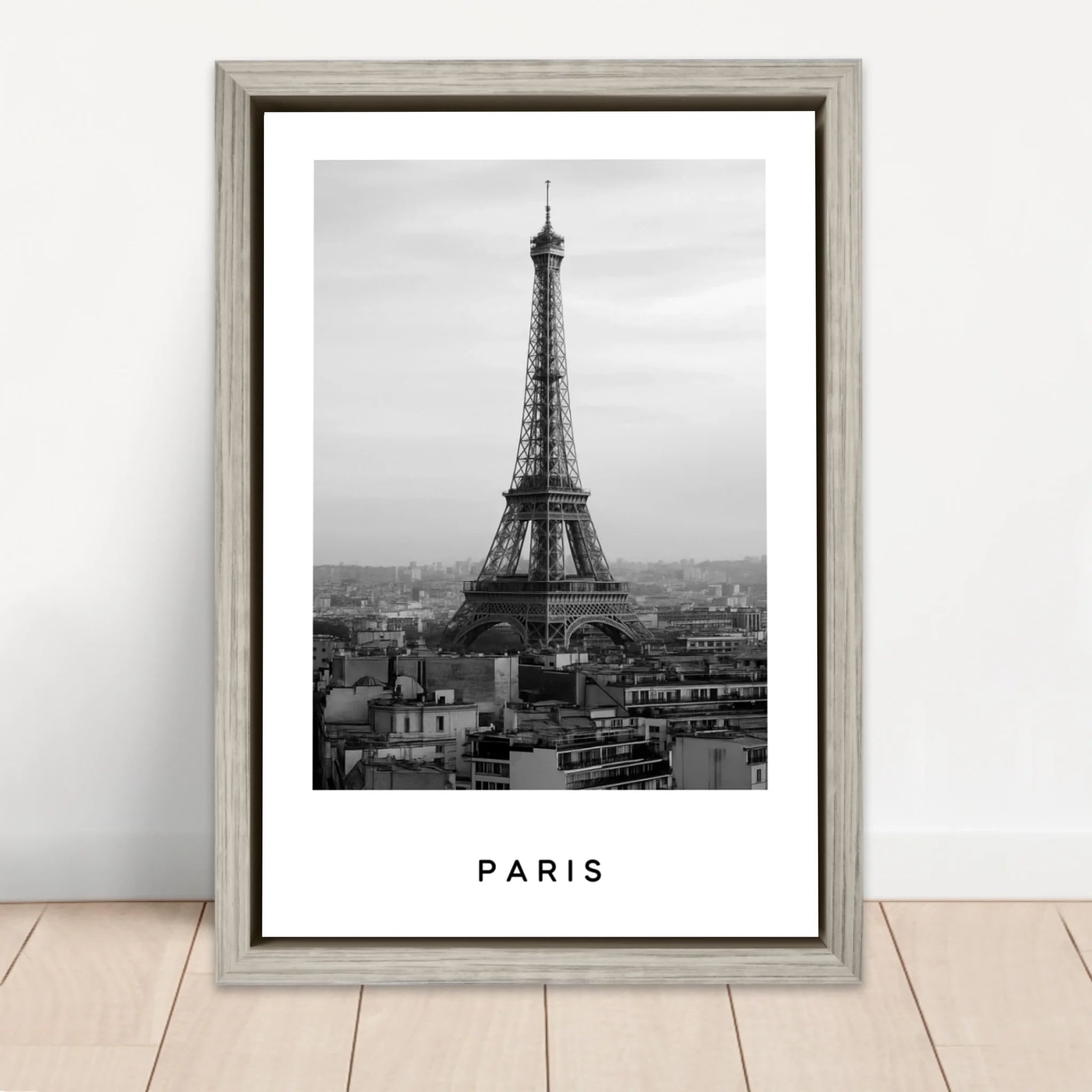 Personalized Canvas – Cityscape Black And White Travel