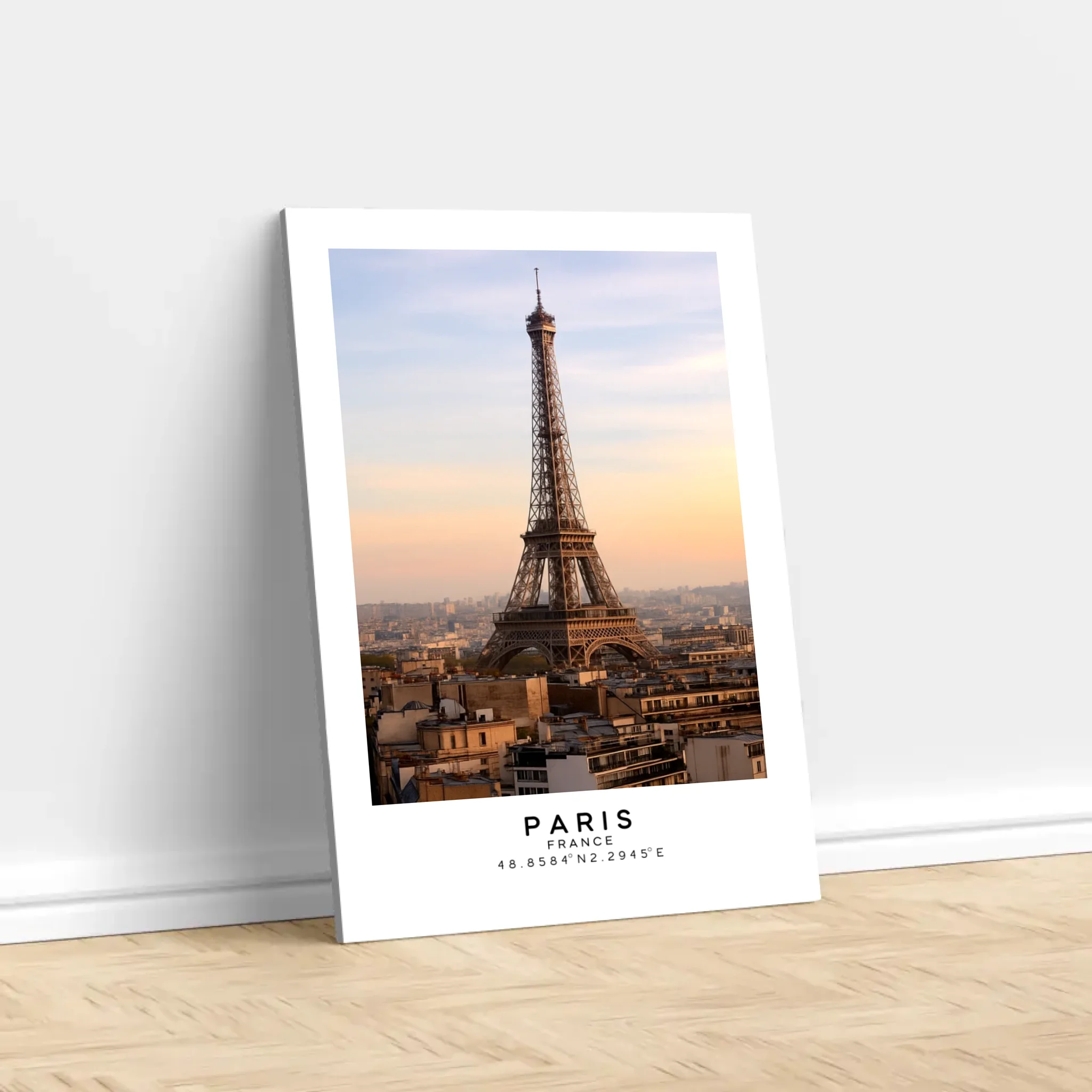 Personalized Canvas – Travel World Landmarks Photograph