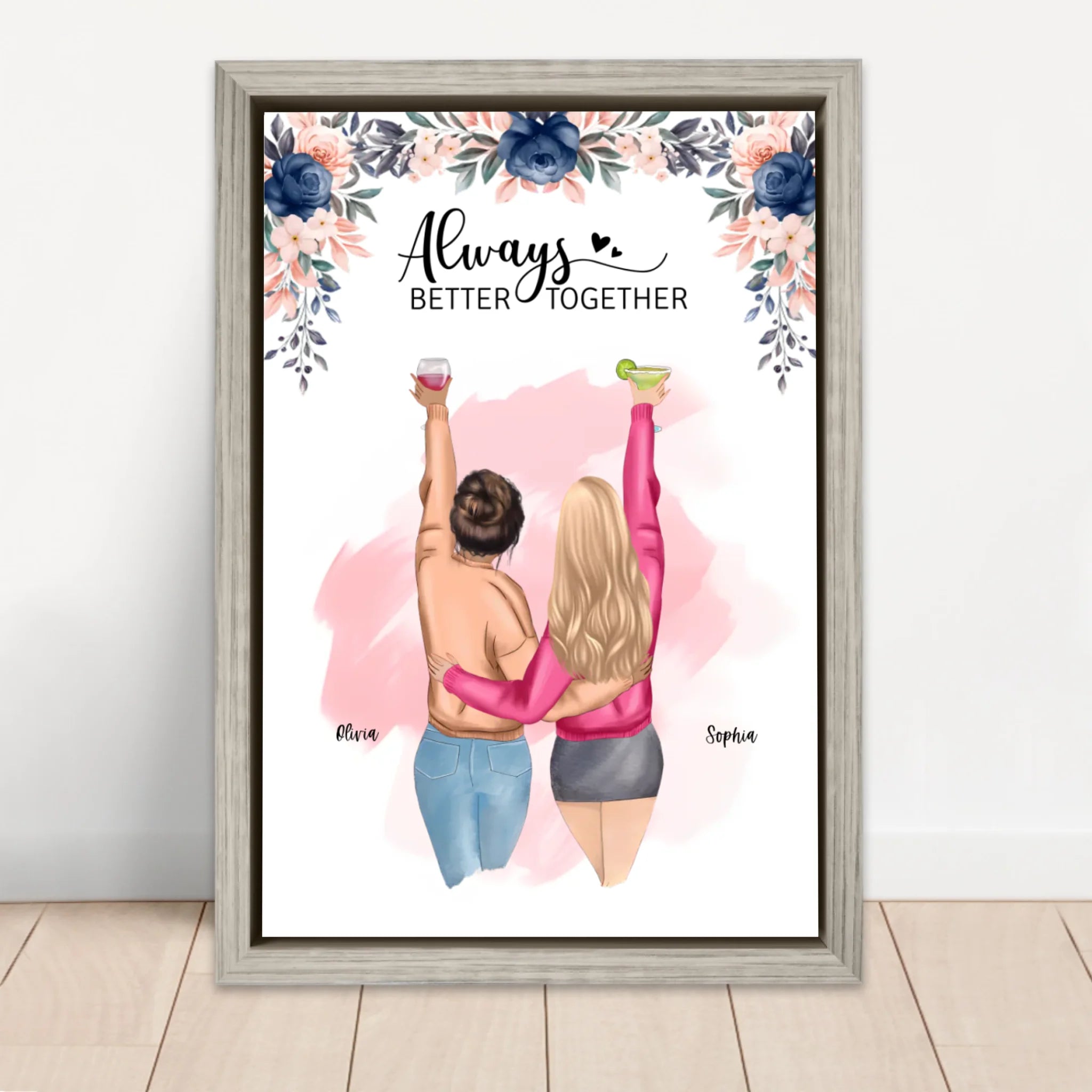 Personalized Canvas – Best Friends Forever