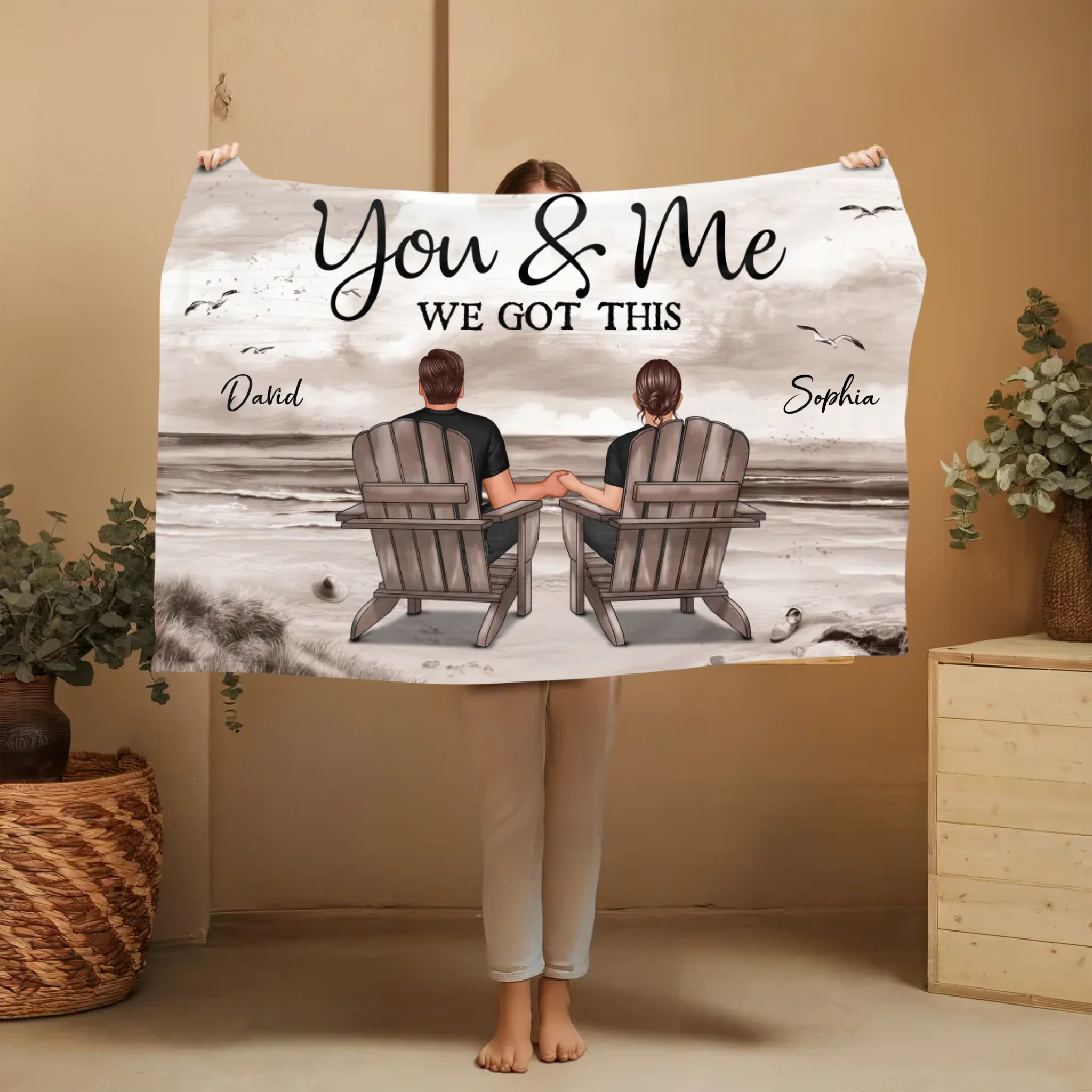 150x100 Decke gehalten