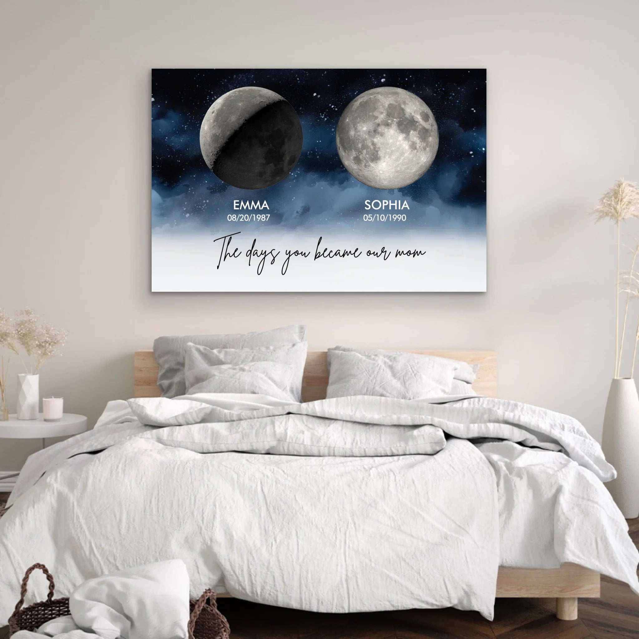 Personalized Canvas “The Days You Became Our Parents"