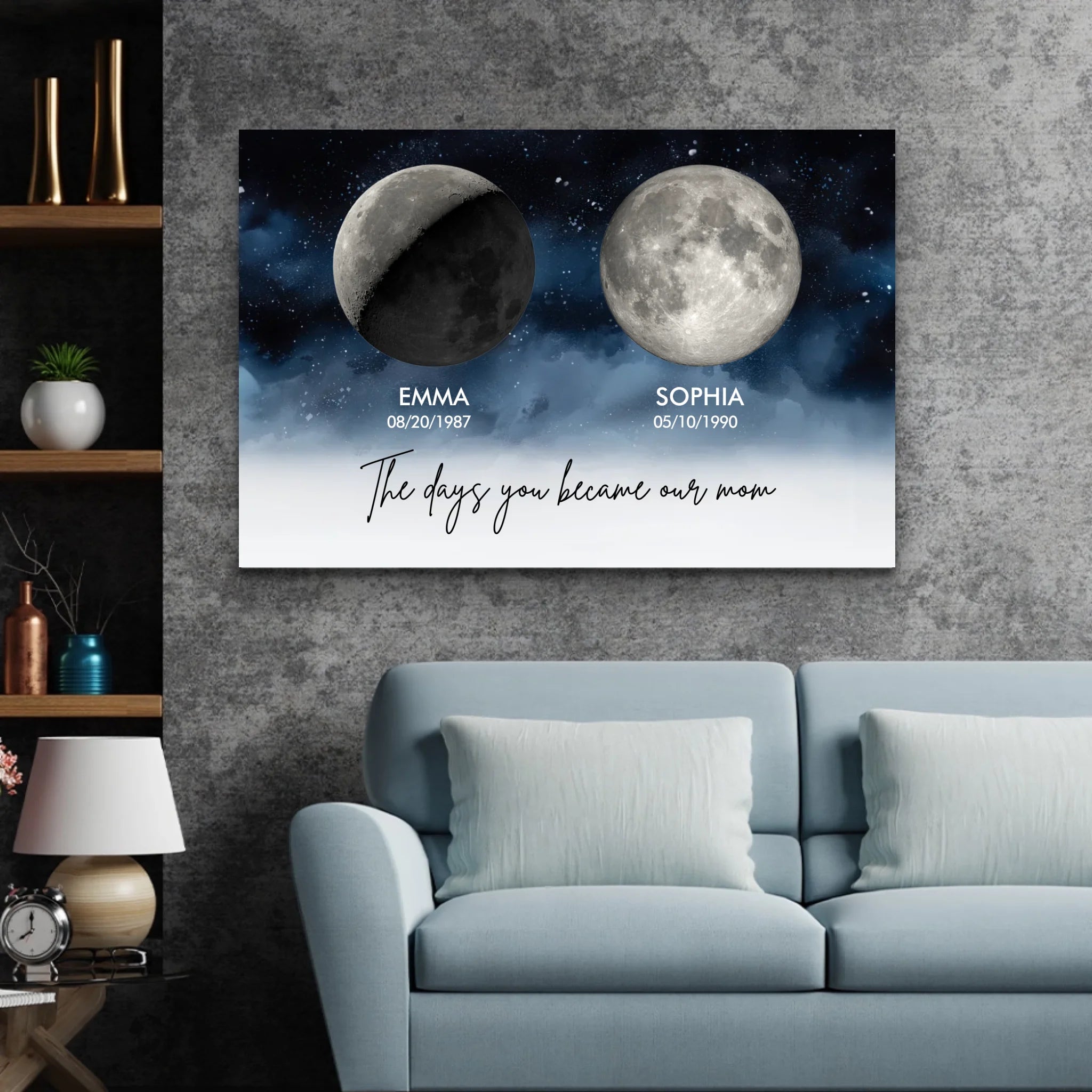 Personalized Canvas “The Days You Became Our Parents"