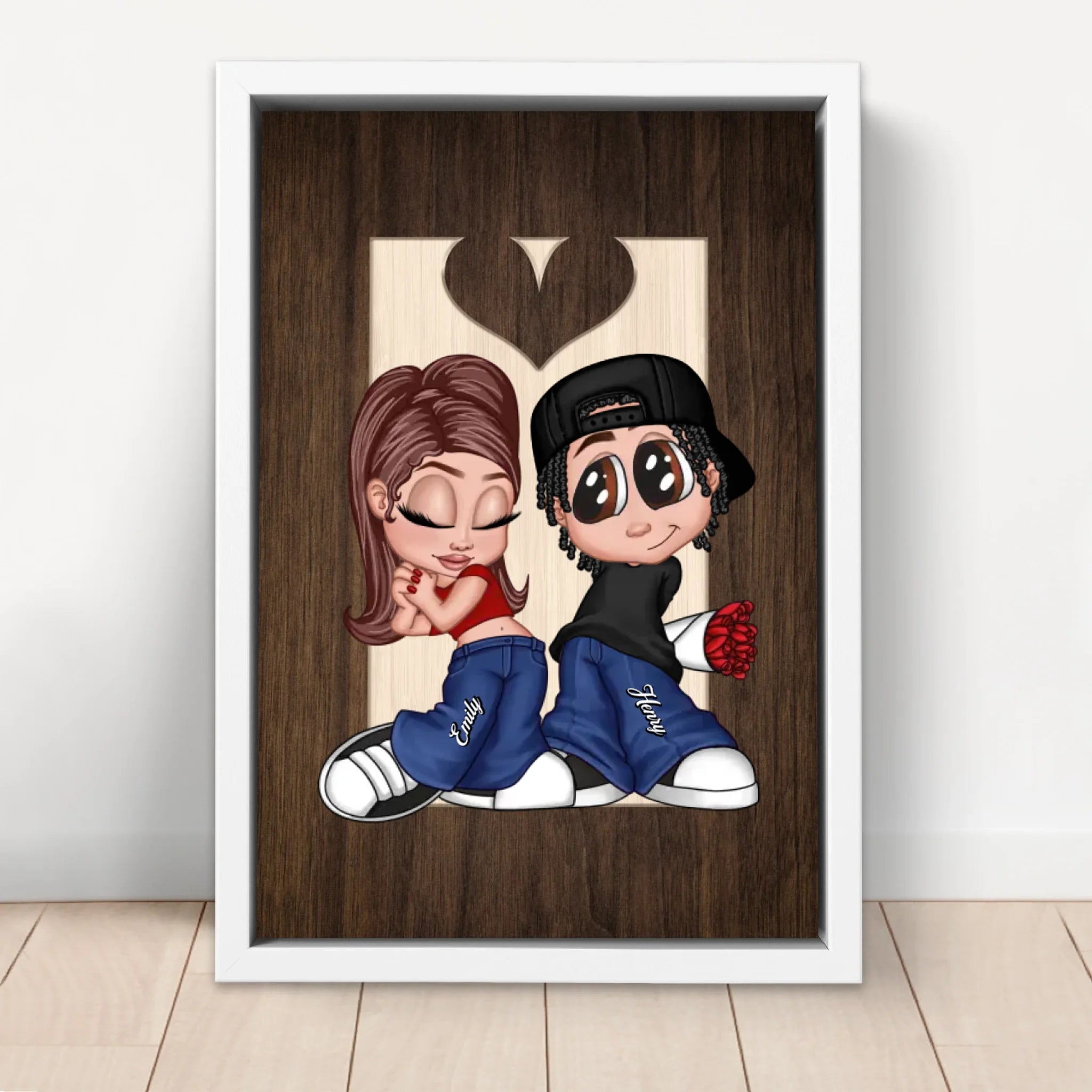 Personalized Canvas – Y2K Couple