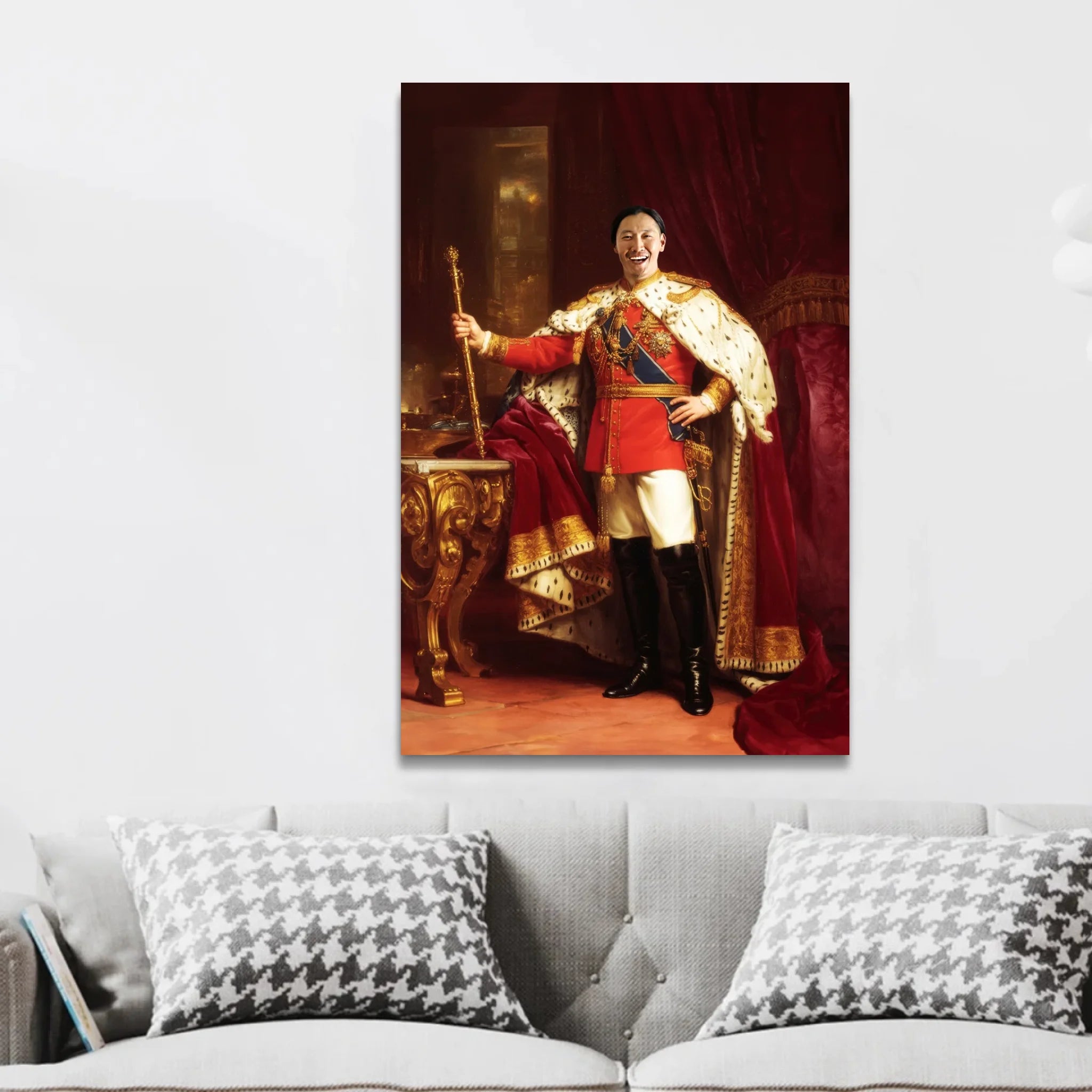 Personalized Canvas – The King