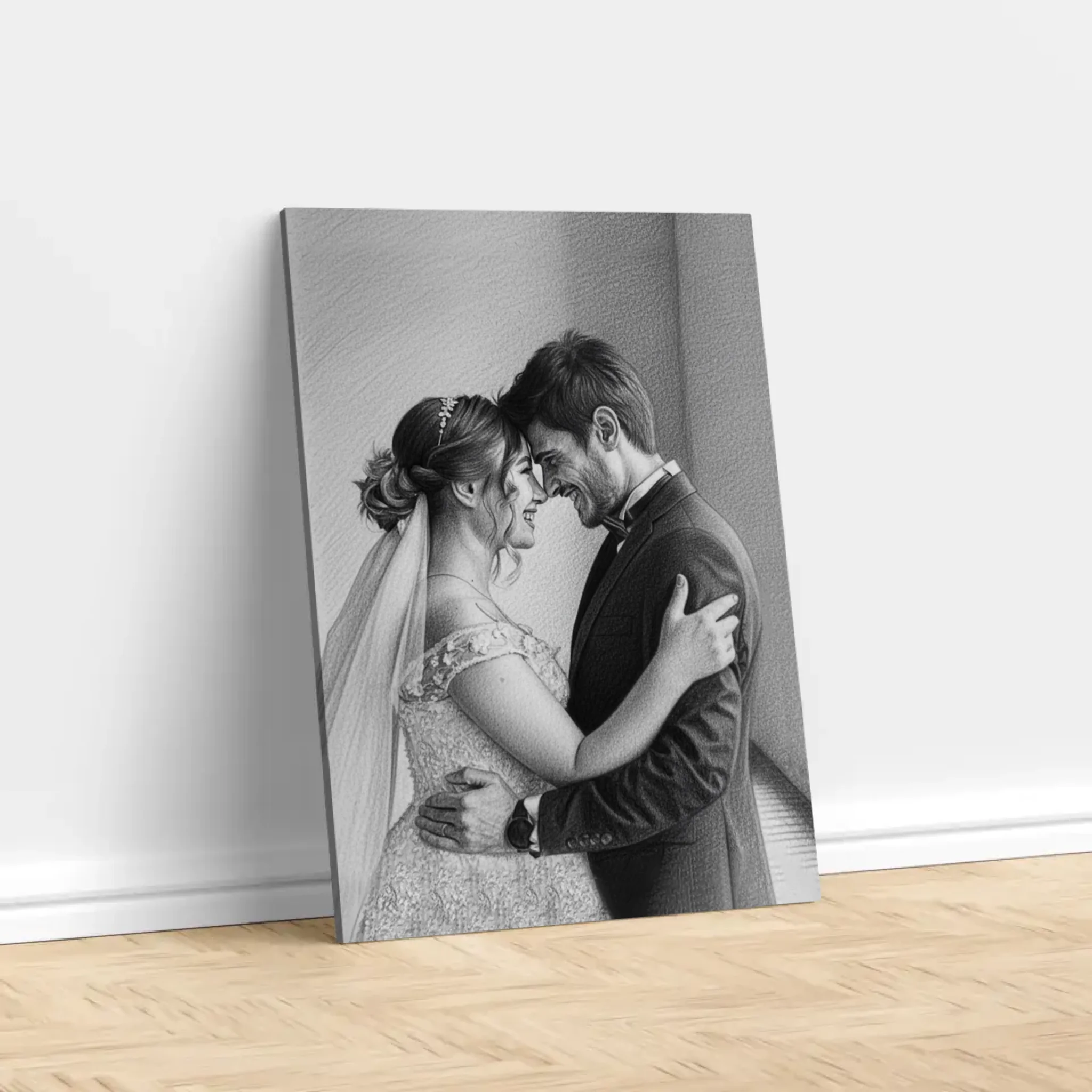Personalized Canvas – Pencil Drawing From Photo