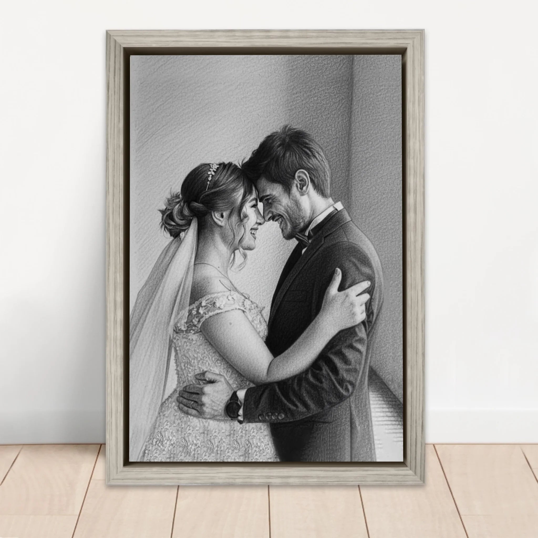 Personalized Canvas – Pencil Drawing From Photo