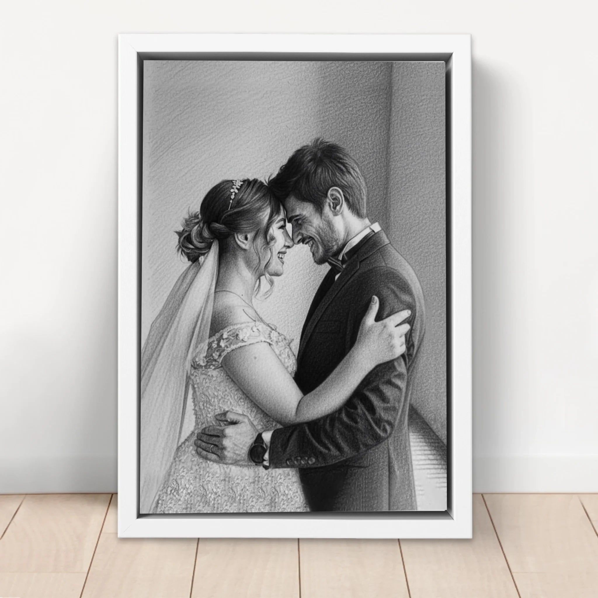 Personalized Canvas – Pencil Drawing From Photo
