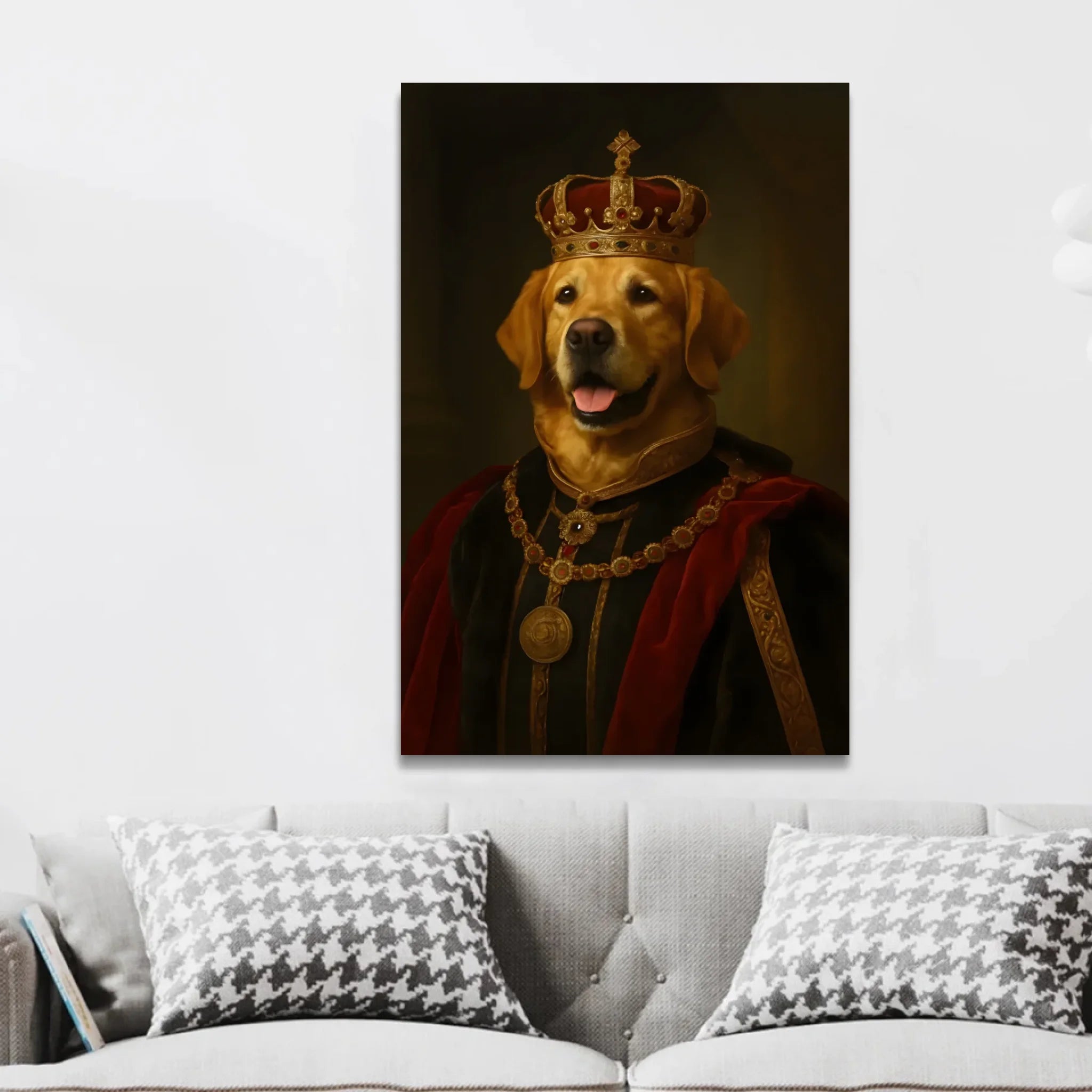 Personalized Canvas – Royal Pet