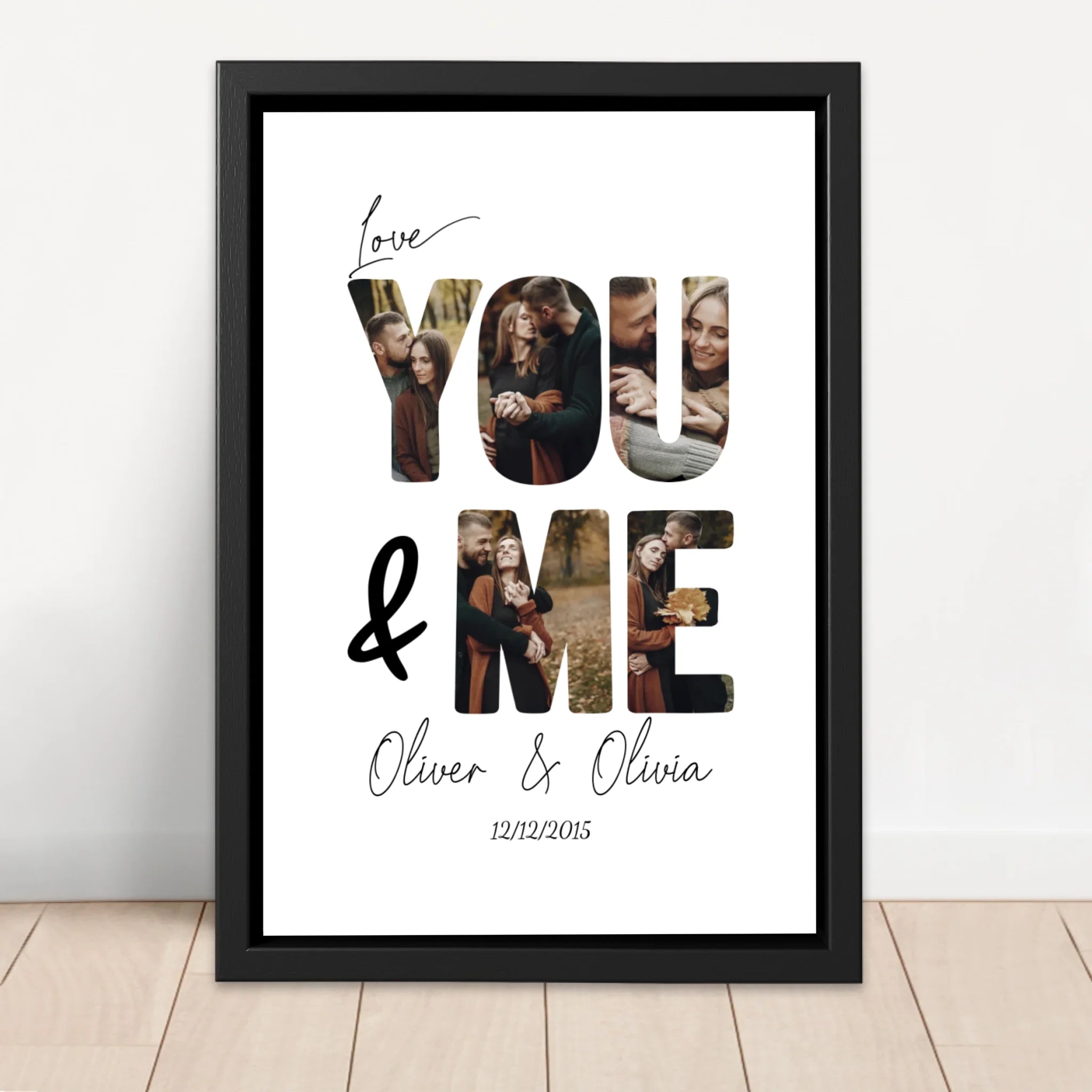 Personalized Canvas “You and me”