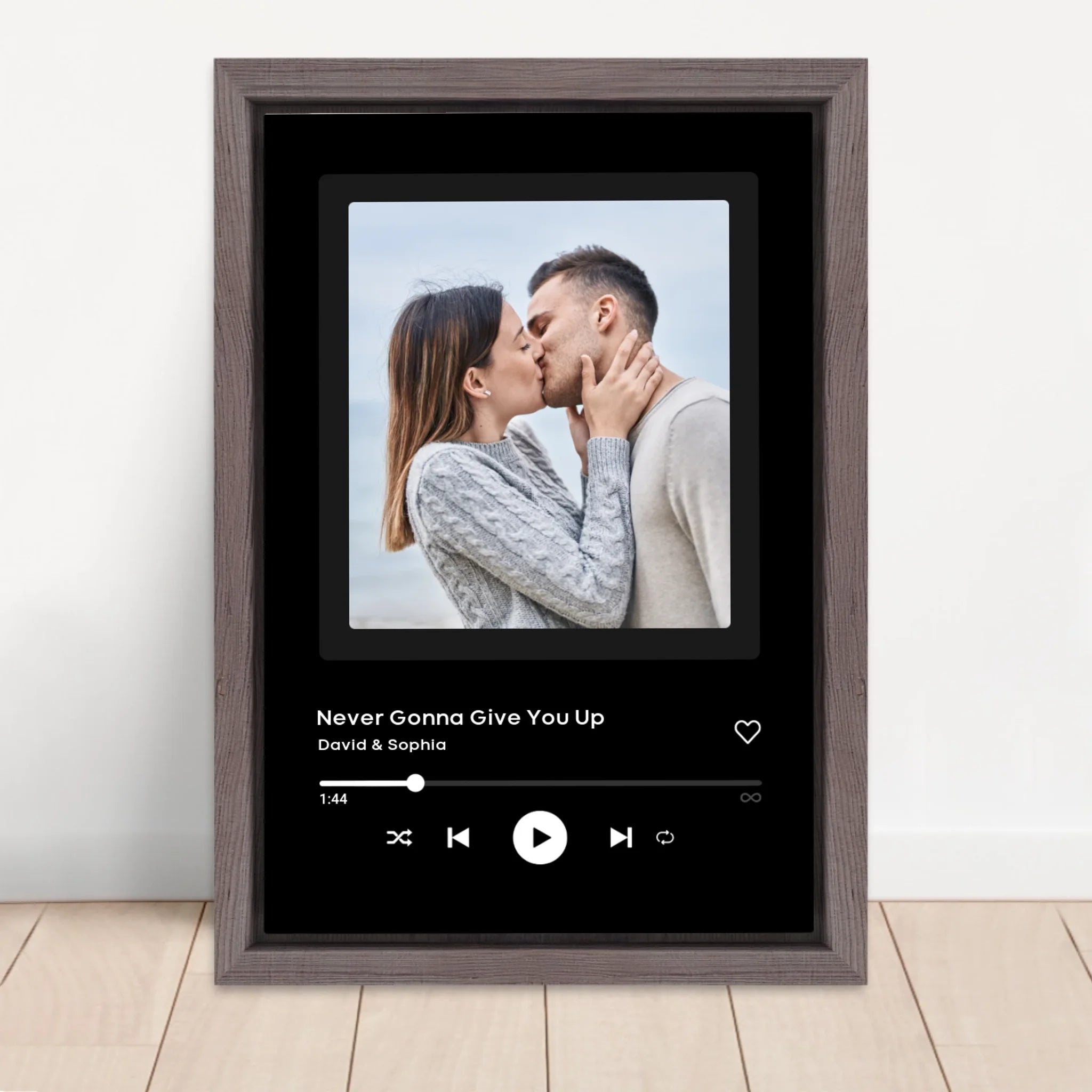 Vertical Framed  Canvas-Oak 2026