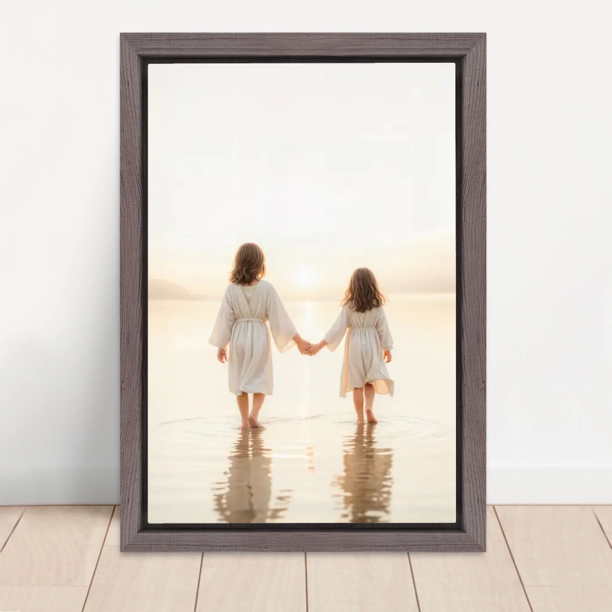 Vertical Framed  Canvas-Oak 2026