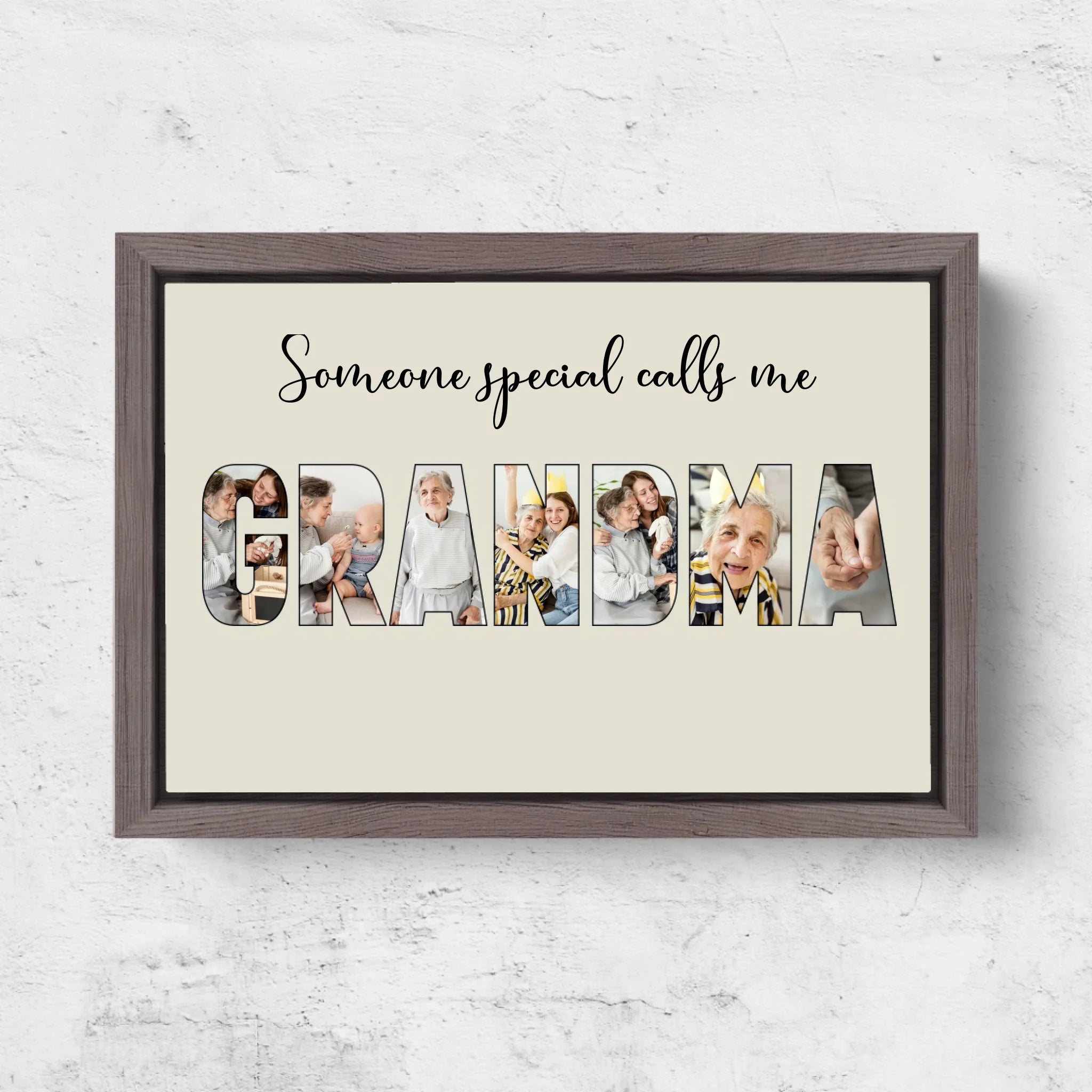 Horizontal Framd Canvas-Ovak