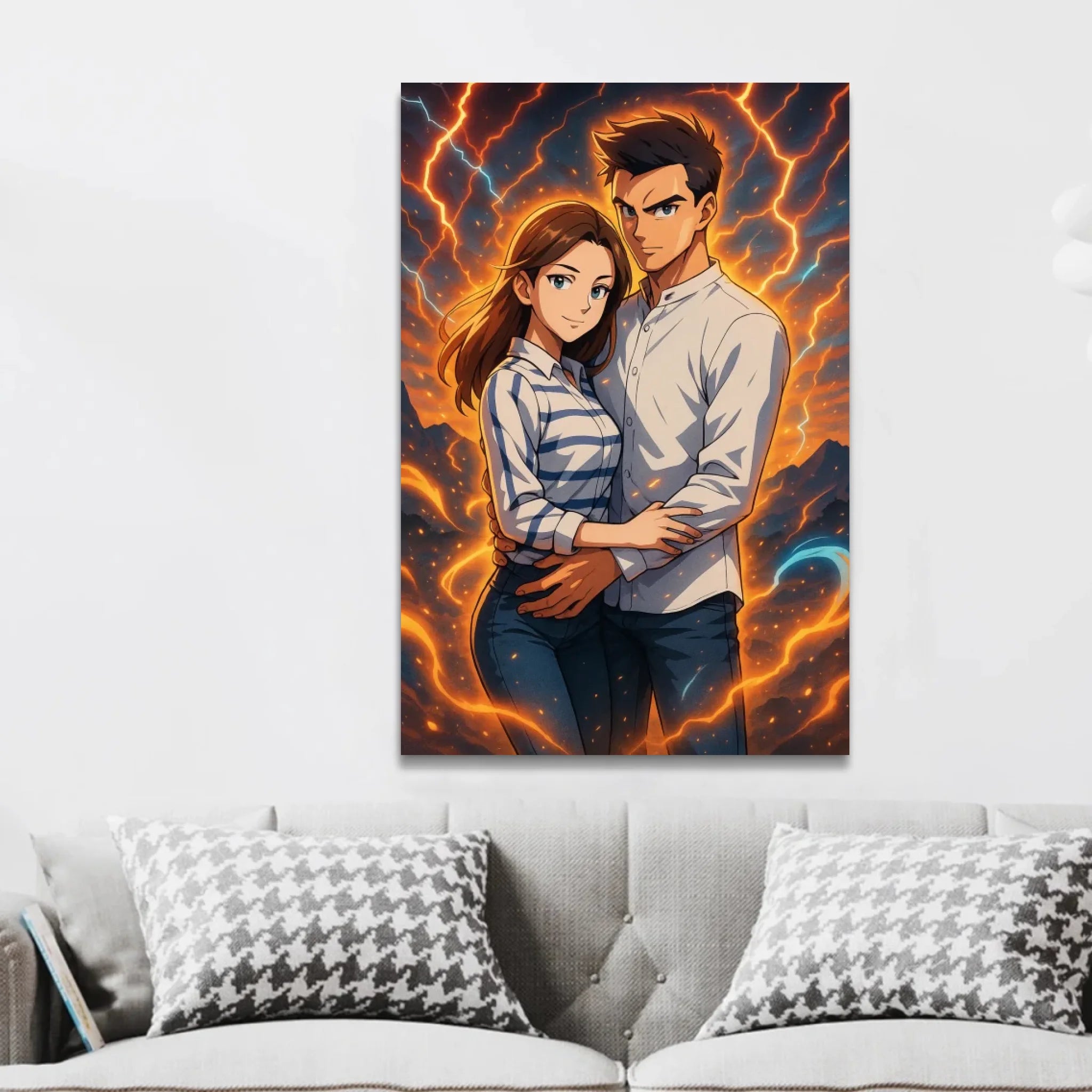 Personalized Canvas – Anime Style