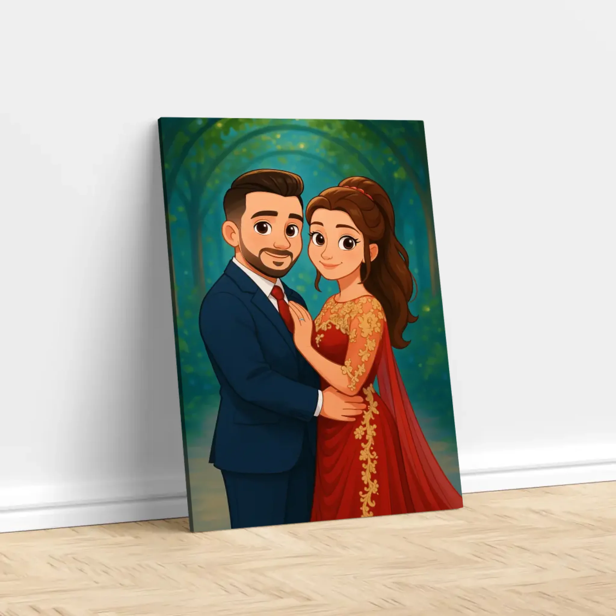 Personalized Canvas – Enchanted Portrait from Your Photo