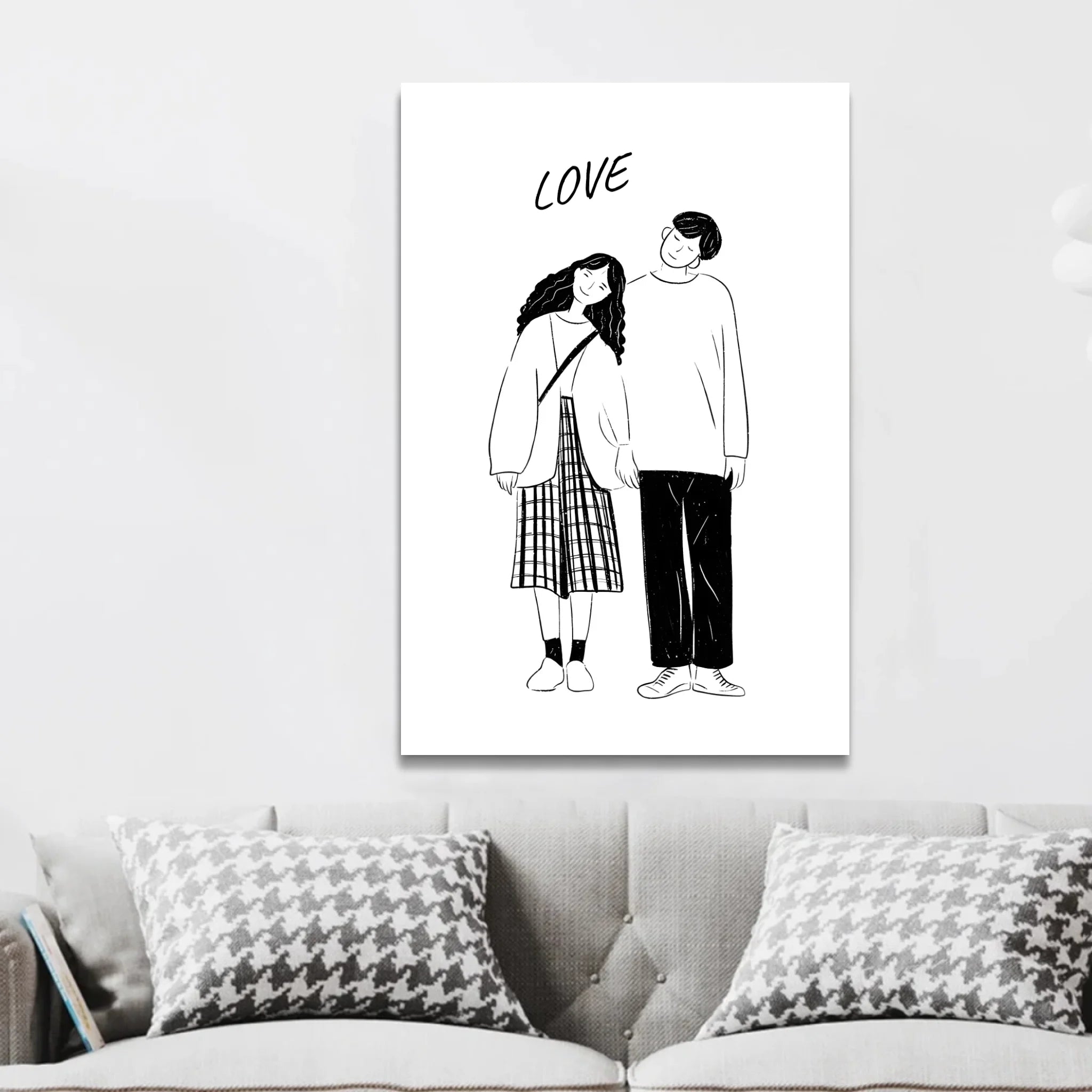 Personalized Canvas – Photo to Line Art