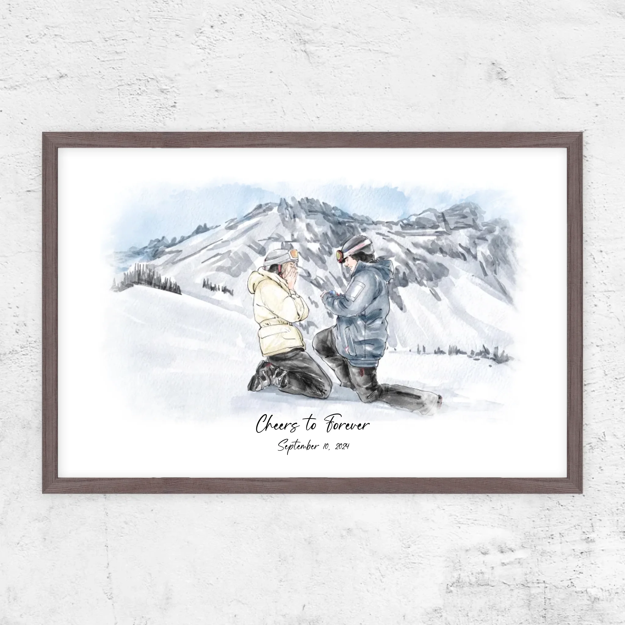 Horizontal Framd  Posters-Ovak