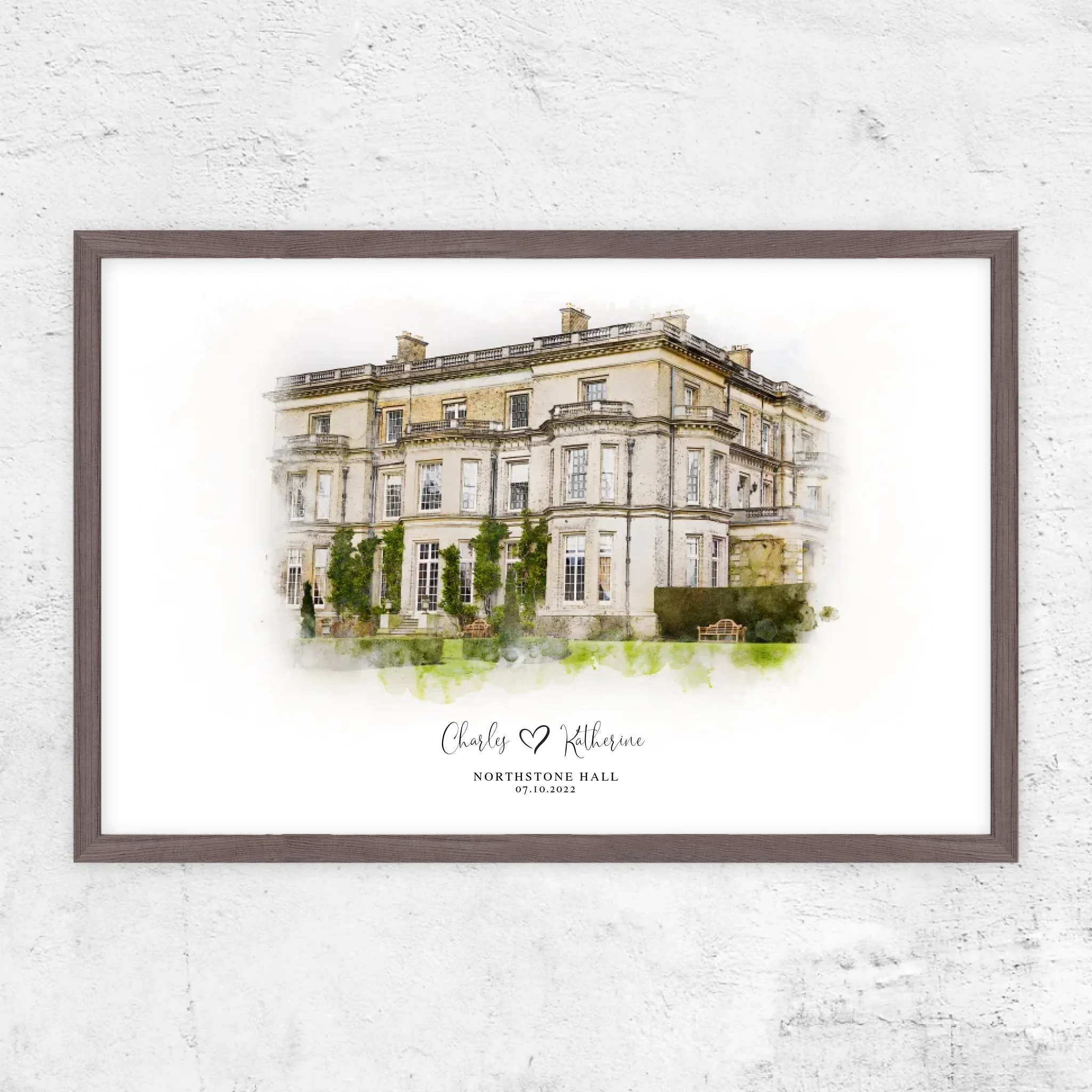 Horizontal Framd  Posters-Ovak