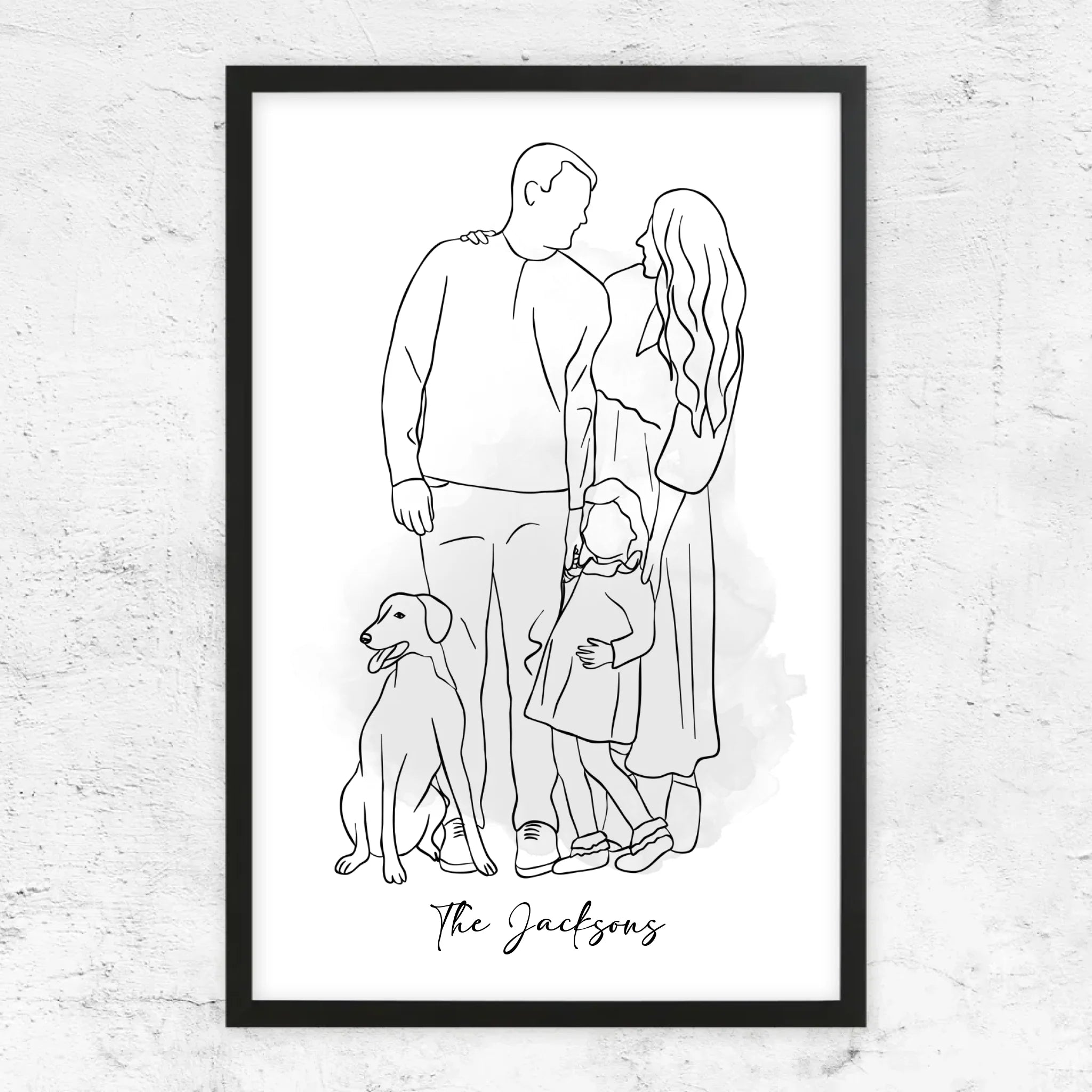 schwarz rahmen 60x40