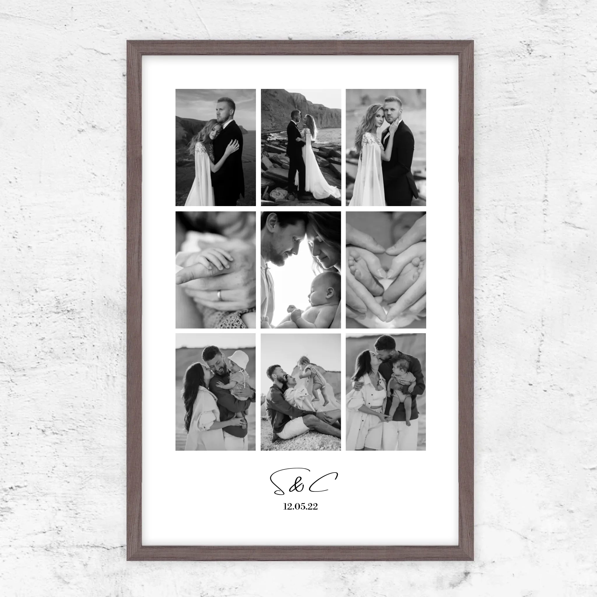 Vertical Framed Poster-Oak-1