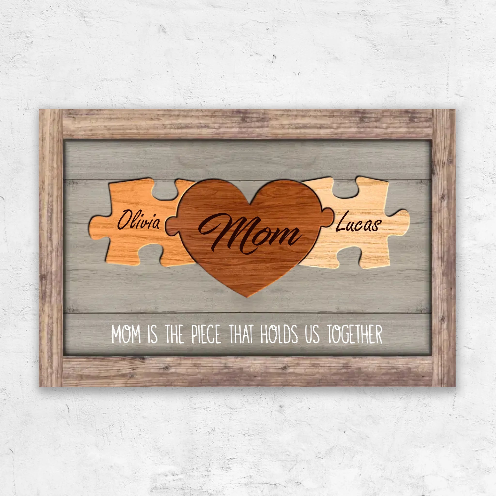 Personalized Canvas – The Puzzle Piece