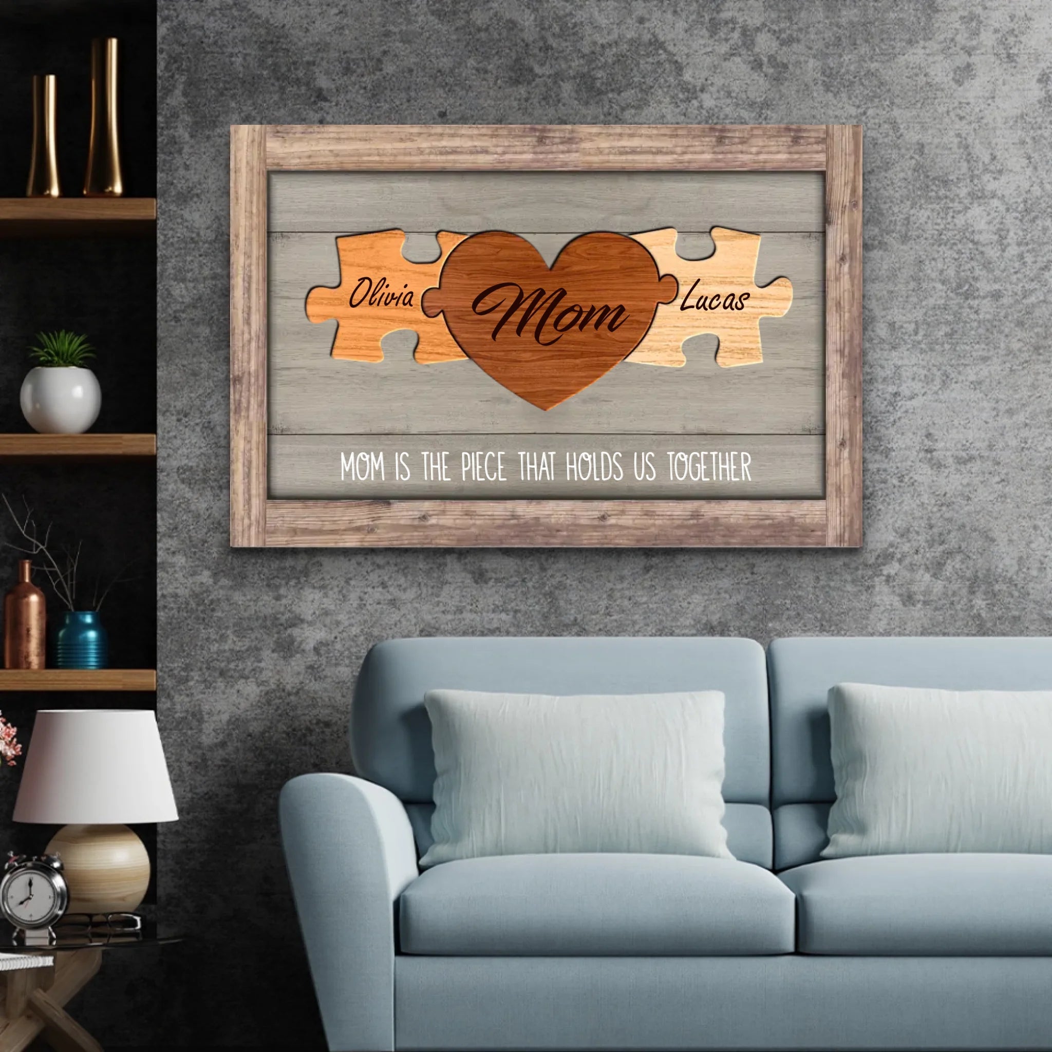 Personalized Canvas – The Puzzle Piece
