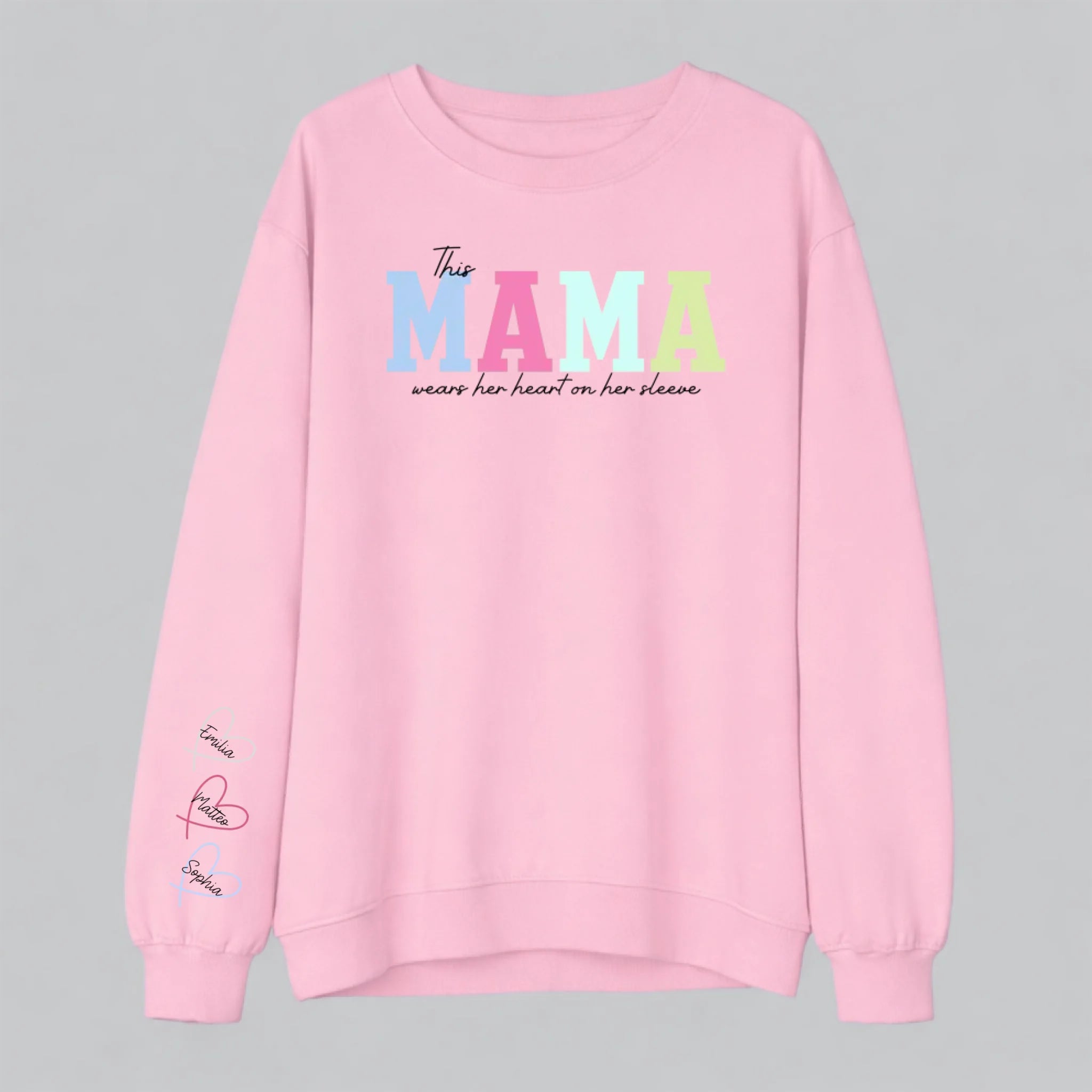 sweatshirt light pink