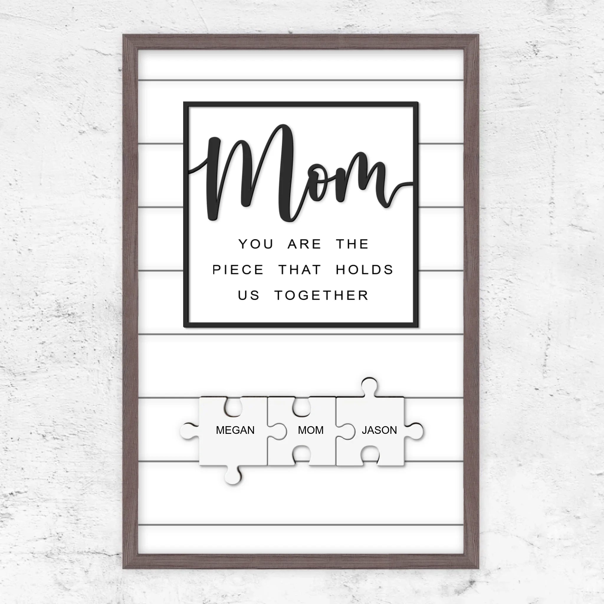 Vertical Framed Poster-Oak-2