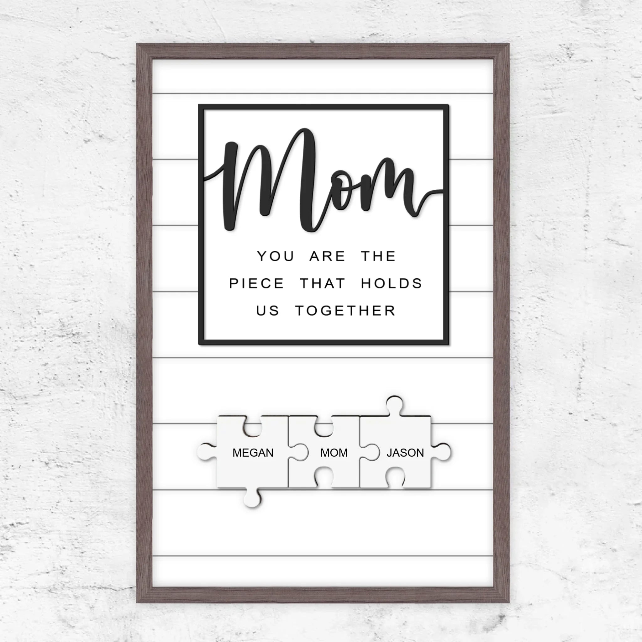 Vertical Framed Poster-Oak-1