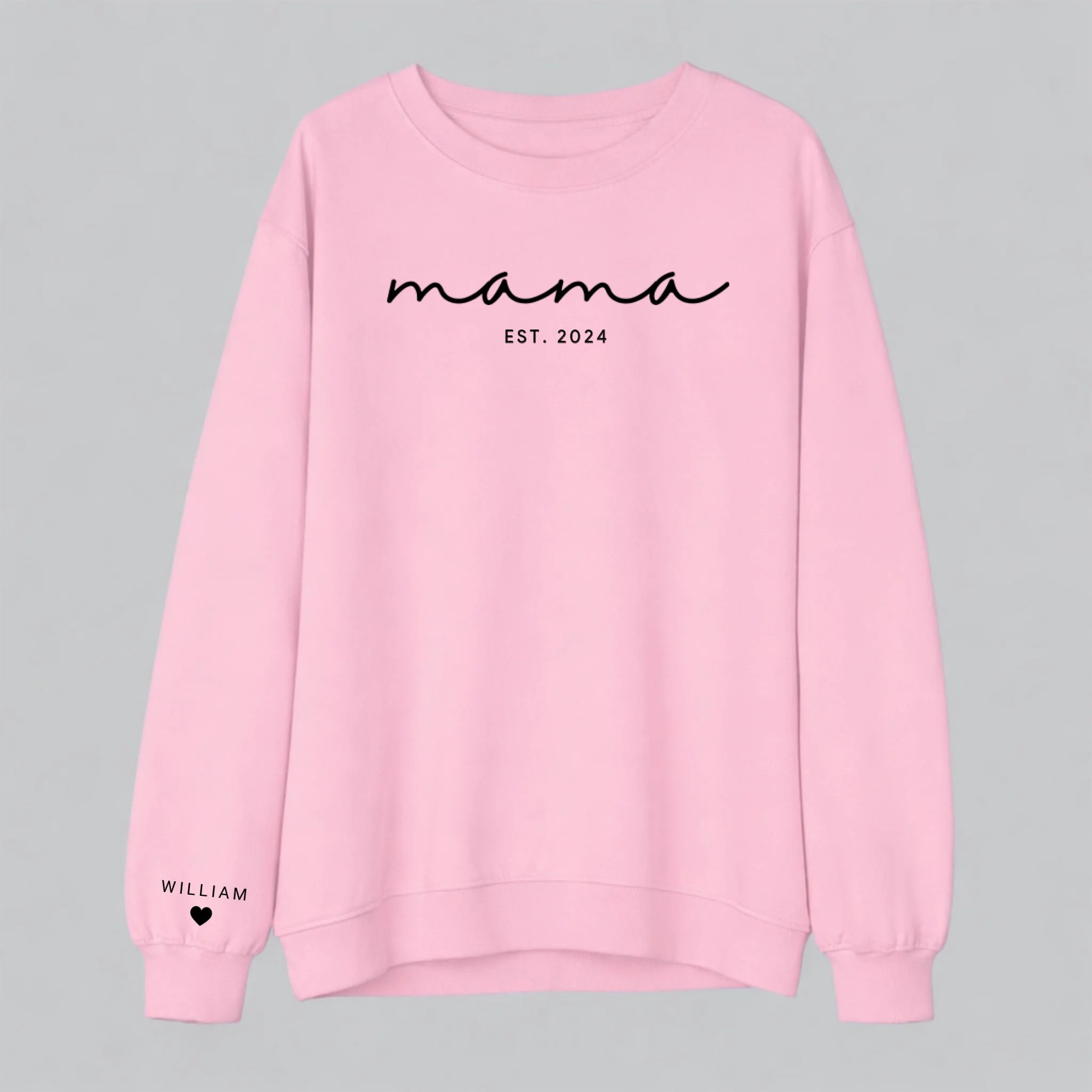 sweatshirt light pink