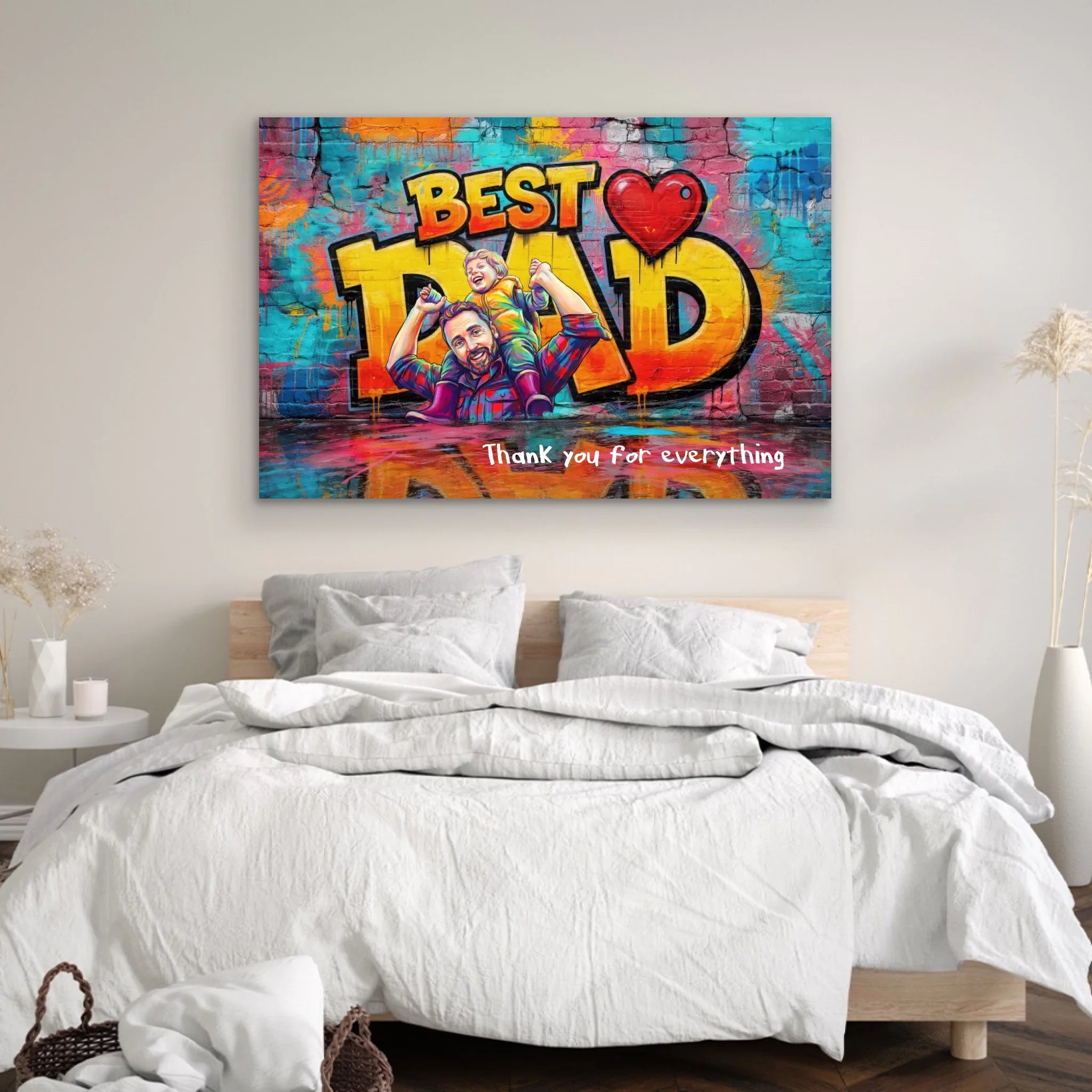 Personalized Canvas – Thanks For Everything Dad