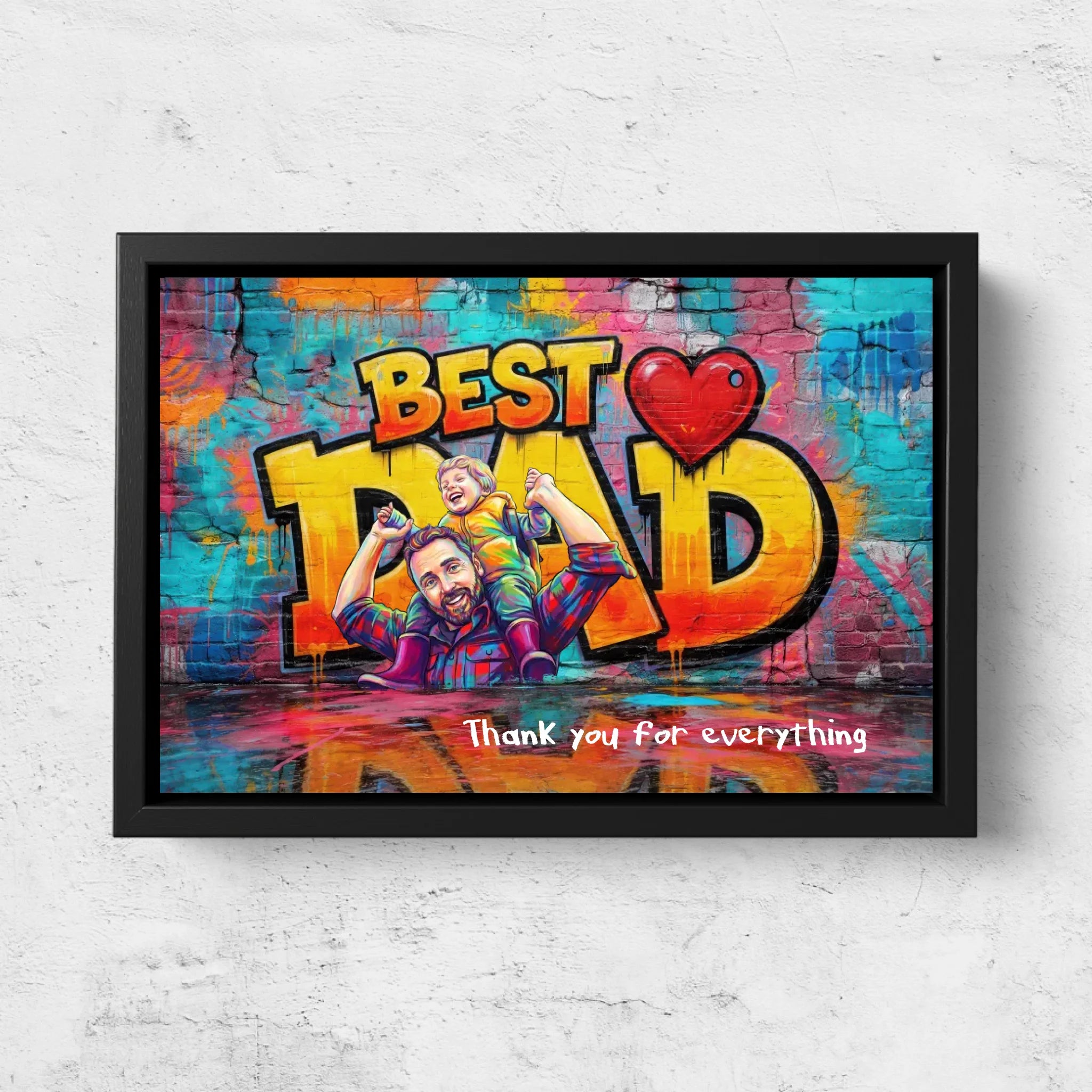 Personalized Canvas – Thanks For Everything Dad