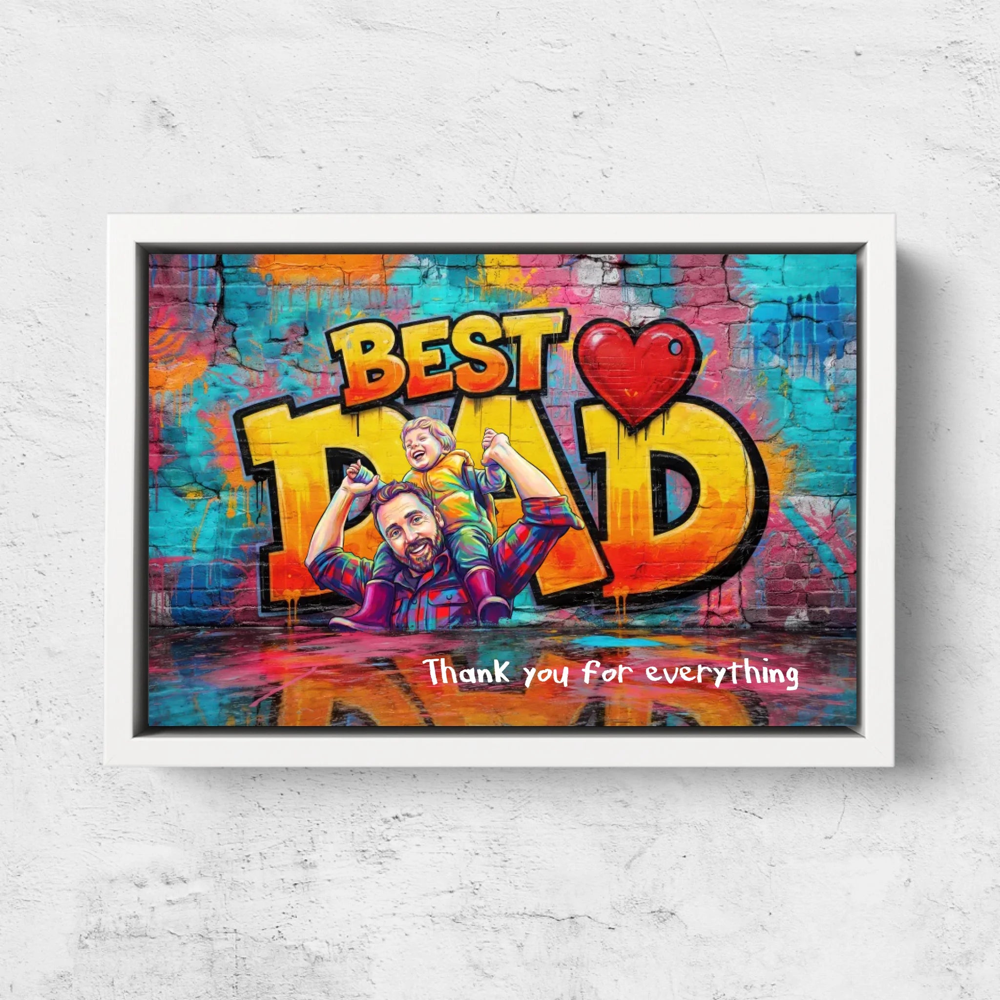 Personalized Canvas – Thanks For Everything Dad
